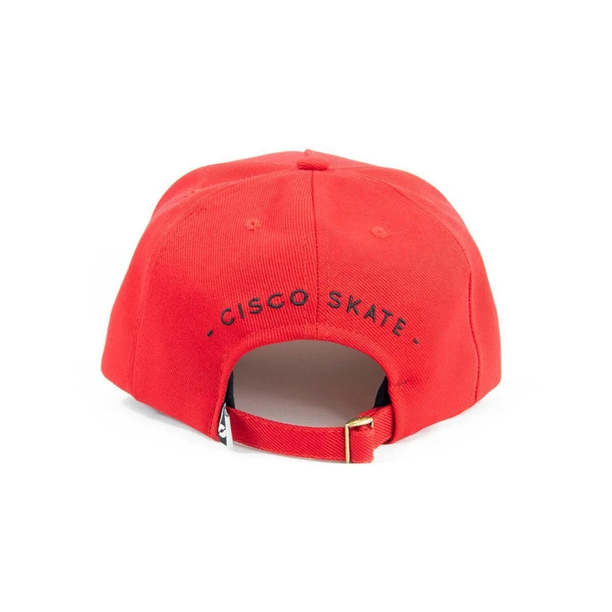 Boné Skate Cisco Strapback Logo - Vermelho
