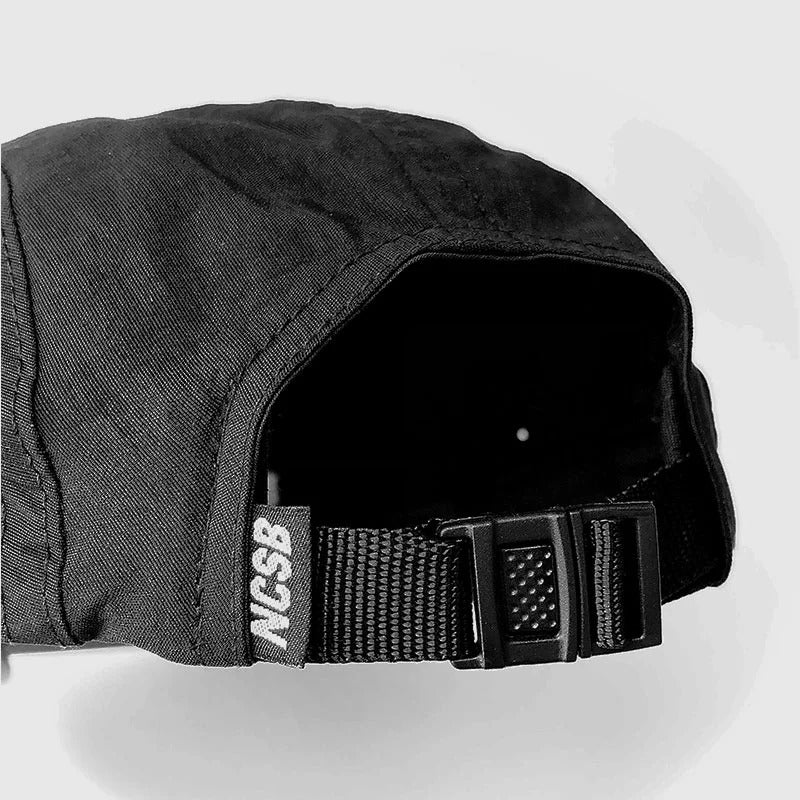 Boné Five Panel Nine Cloud Desconstruído Moeda Preto