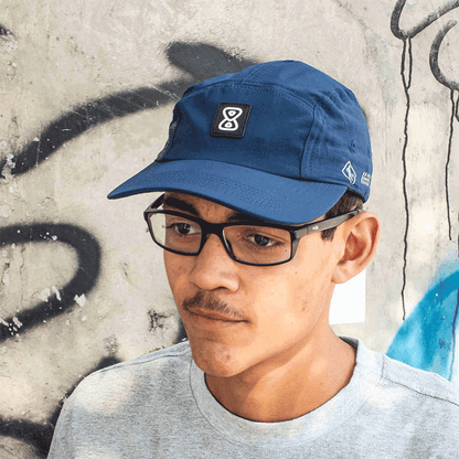 Boné 5 Panel Future Working Azul Marinho