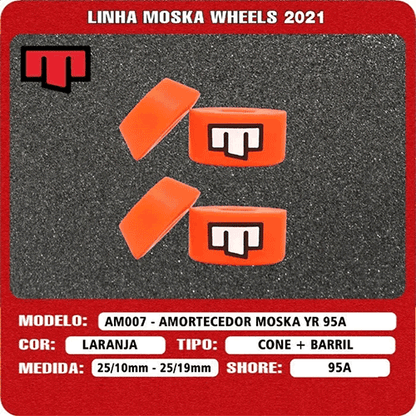 Amortecedor Para Truck De Skate Moska Barril