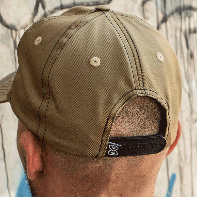 Boné Snapback Future Fisheye Bege