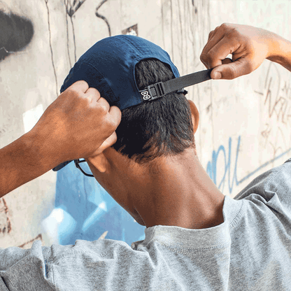 Boné 5 Panel Future Working Azul Marinho