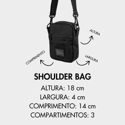 Shoulder Bag John Roger Cubo Preto