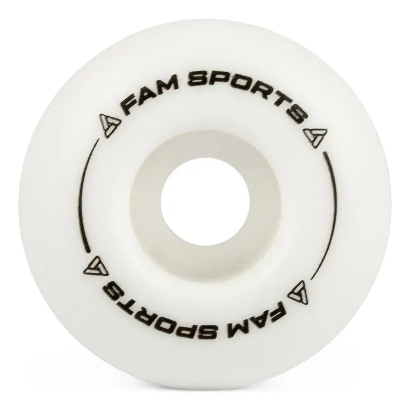 Rodas Skate Fam Sports 53mm Slim 95a Branca
