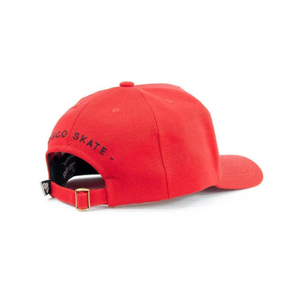 Boné Skate Cisco Strapback Logo - Vermelho