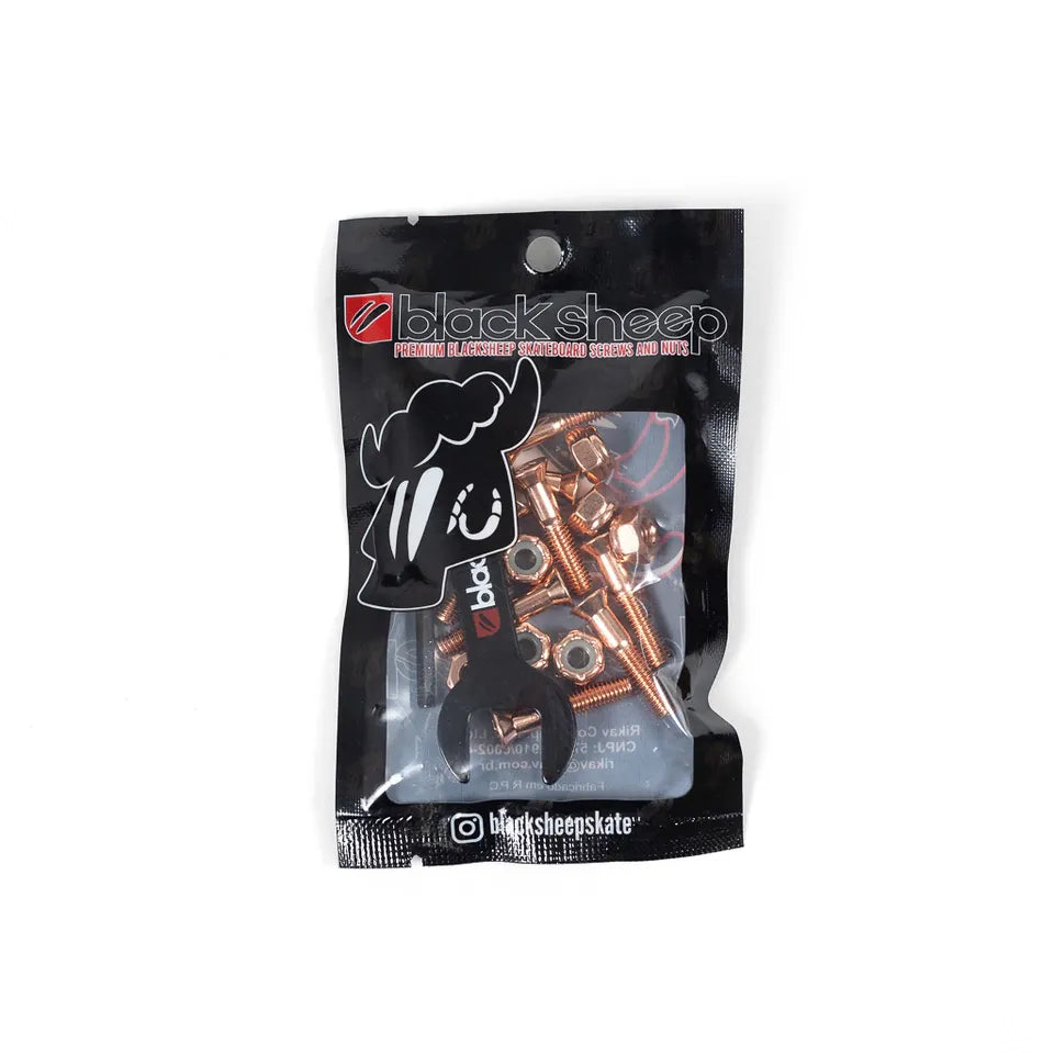 Parafuso de Base Black Sheep Importado 10 mm Bronze C/Chave