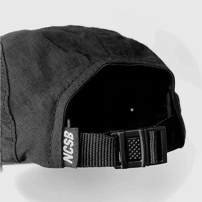 Boné Five Panel Nine Cloud Desconstruído Moeda Preto