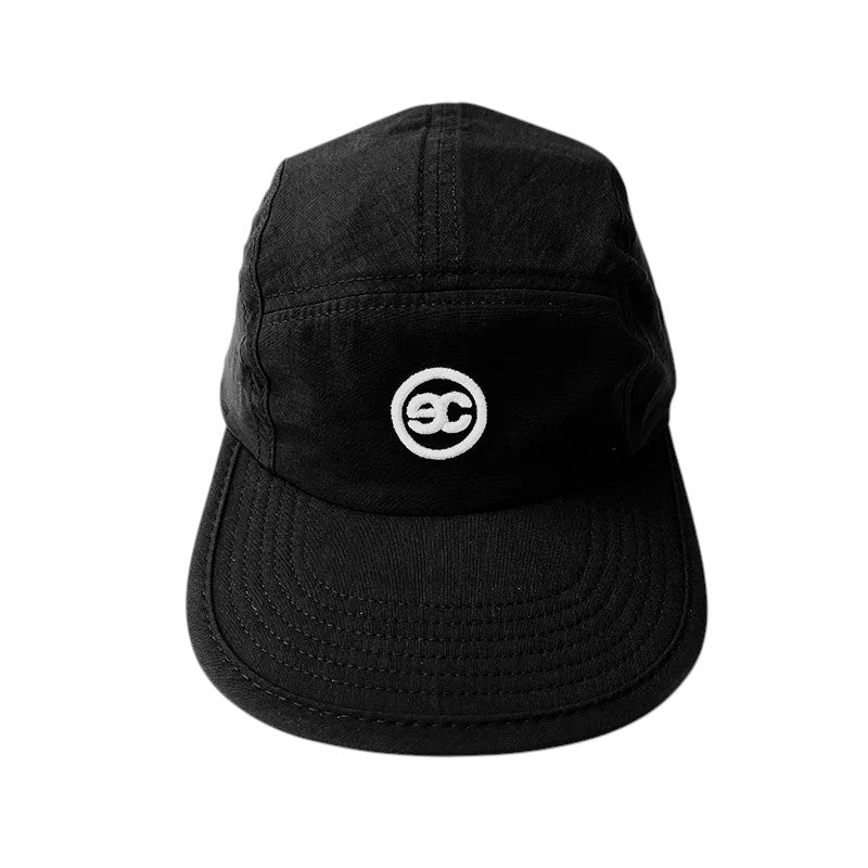Boné Five Panel Nine Cloud Desconstruído Moeda Preto